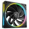 Galddatora korpuss DeepCool CL6600 Melns — atbalsta ATX/PS2/SFX/SFX-L PSU, 140 mm priekšējos ventilatorus, 120/140 mm augšējos/aizmugurējos, 2,5/3,5 collu diskus