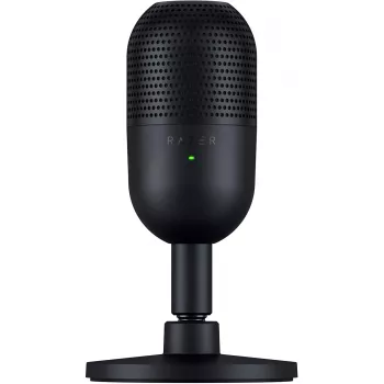 Galda mikrofons Razer Seiren V3 Mini, USB-C, superkardioīds, 20–20000 Hz, 96 kHz, 24-bitu, melns
