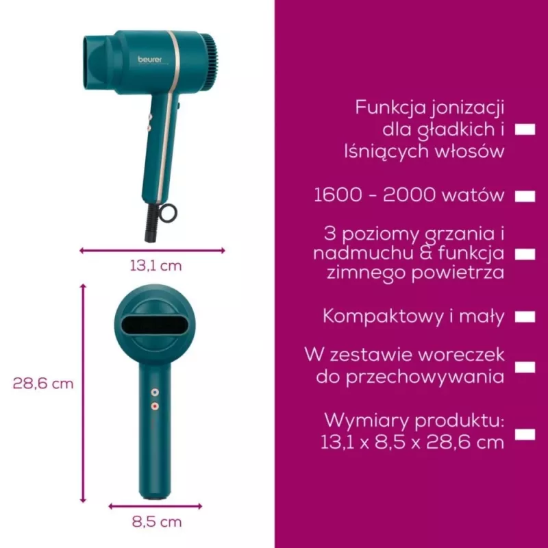 Matu žāvētājs Beurer HC 35 1800W