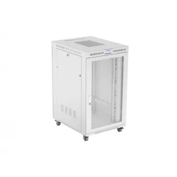 STĀVUS PLACĒJAMS PLAUKTU SKAPIS 19 27U 800X1000 PELĒKS PERFORĒTS LCD DURVIS LANBERG (PLAKANS IEPAKOJUMS)