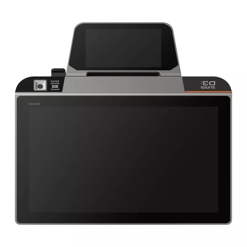 POS terminālis SUNMI D3 MINI 10,1 collu projicēts kapacitīvs skārienekrāns ar USB un Bluetooth savienojumu
