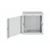 Pie sienas stiprināms rack skapis DIGITUS Dynamic-N 12U, 19 collas, 600x450 mm (PxD), IP20, aizslēdzams ar atslēgu, nesamontēts