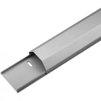 Alu kabelis Duct WireDuct 50, kabeļu pārvaldība sudraba, 1,1 metrs