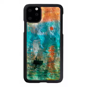 Aizsargājošs viedtālruņa maciņš iKins iPhone 11 Pro Max – sunrise Melns