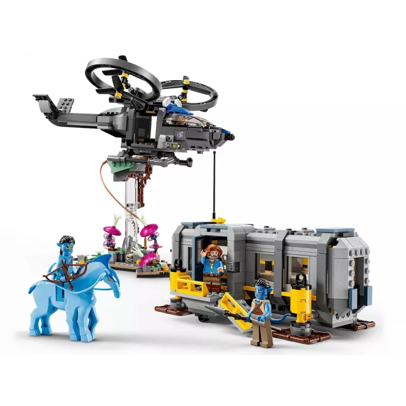 LEGO Avatar Peldošie kalni: 26. vieta un RDA Samson komplekts 75573, Daudzkrāsains