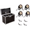 LED prožektoru komplekts EUROLITE 7C-7 Silent plāns 4×7W RGBW