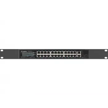 Lanberg RSFE-24P-2C-250 tīkla slēdzis, neuzraudzīts Gigabit Ethernet (10/