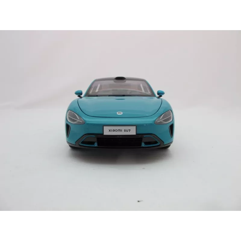 Lieta metāla 1:18 mēroga modelis Xiaomi SU7 — salikts klasisks auto, 278×108×81,5 mm