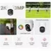 IP drošības kamera MERCUSYS MC510 kupolveida 2 MP, 2304×1296, 30 fps, Wi‑Fi un Ethernet, IR nakts redzamība, griestu stiprinājums, balta
