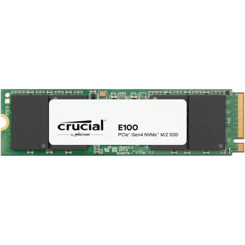 Micron Crucial E100 - SSD - 2 TB - iekšējs - M.2 2280 - PCIe 4.0 x4 (NVMe) (CT2000E100SSD8-T)
