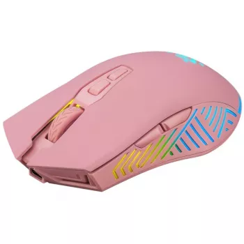 Bezvadu spēļu pele DEFENDER P ANDORA PINK interfeiss