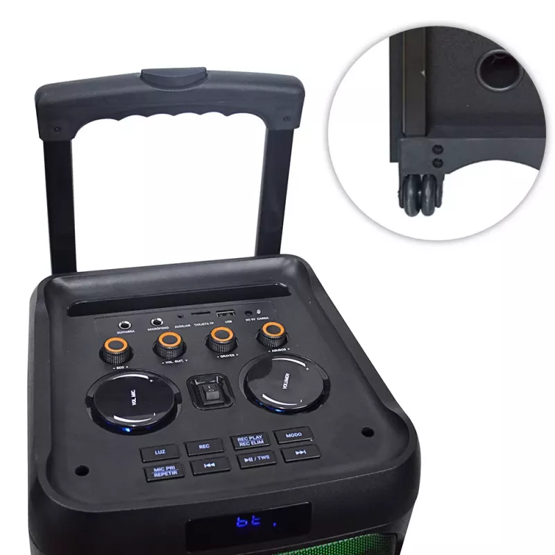 Portable Speaker Manta SPK5220, Melns