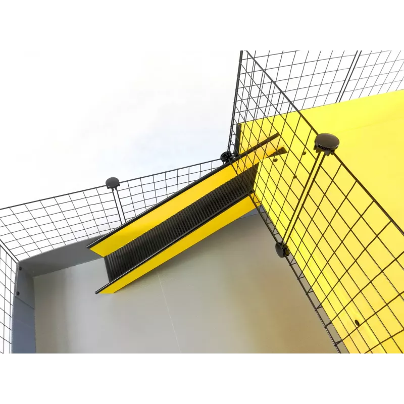 C&C moduļu būris vienstāva 4x2 + Bēniņi 2x1 + Melna rampa