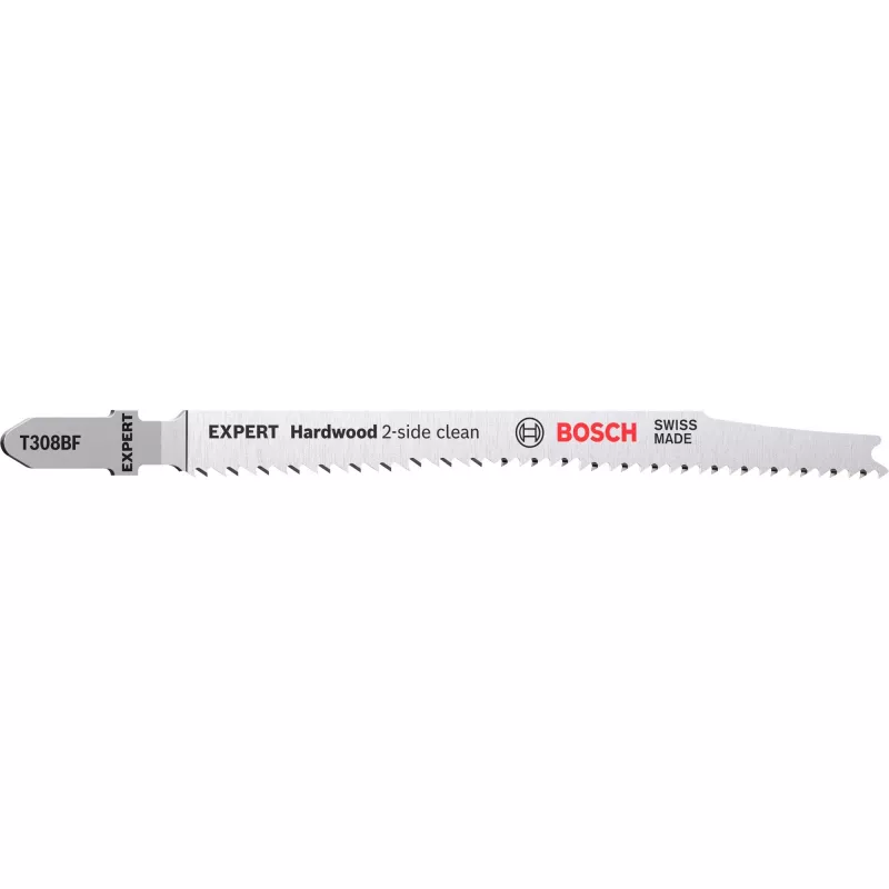 Bosch EXPERT ‘HARDWOOD 2-SIDE CLEAN’ T308 BF finierzāģa asmens Bimetal 5 gab.