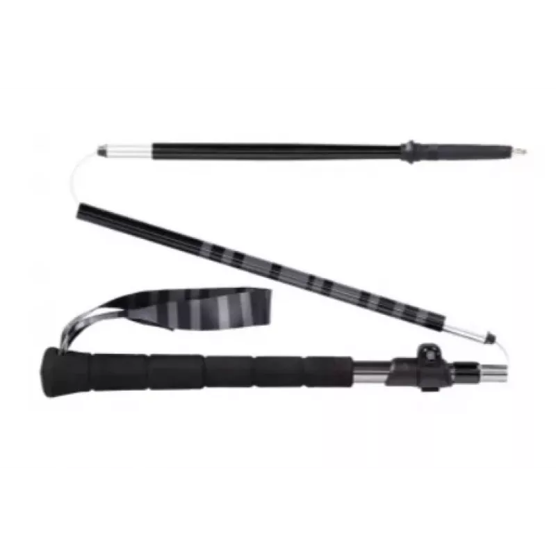 Viking Kettera Pro Long Grip pārgājienu nūjas melnas/pelēkas 135