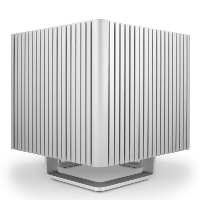 Streacom DB4 bezventilatora kubveida korpuss + Nano 120 W barošanas avots - sudraba