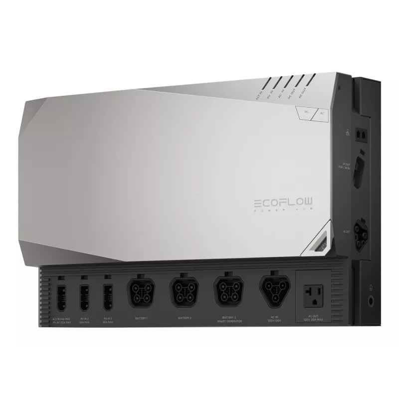 Saskarnes centrmezgls EcoFlow ZMM100-COMBO1-EU Melns Pelēks 3600W