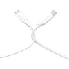 4smarts USB-C / USB-C silikona kabelis High Flex 60W 1,5m balts