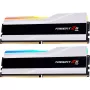 G.Skill Trident Z5 RGB - DDR5 - komplekts - 48 GB: 2 x 24 GB - DIMM 288-PIN - 8200 MHz / PC5-65600 - CL40 - 1.35 V - bezbufera - on-die ECC - matēti balts (F5-8200J4052F24GX2-TZ5RW)