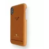 Karšu slota aizmugures vāciņš VixFox Samsung S9 — karameļu brūns, aizmugures vāciņš ar karšu kabatiņu