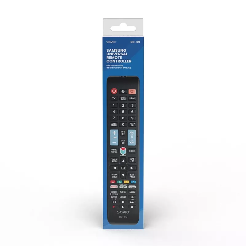 Savio RC-09 Infrasarkanā tālvadības pults Smart TV