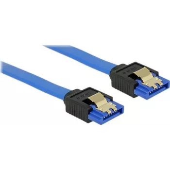 SATA kabelis DeLOCK 84979 0,5 m SATA 7-pin melns, zils