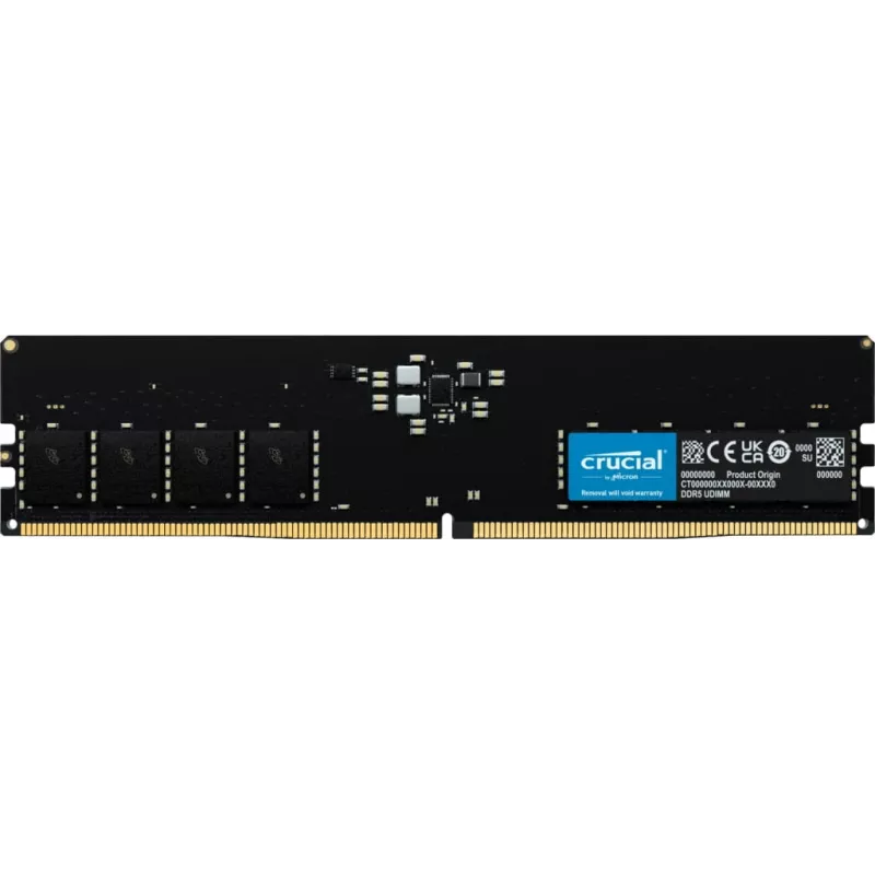 Crucial - DDR5 - modulis - 16 GB - DIMM 288-PIN - 5600 MHz / PC5-44800 CL46 1,1 V nebuferēta