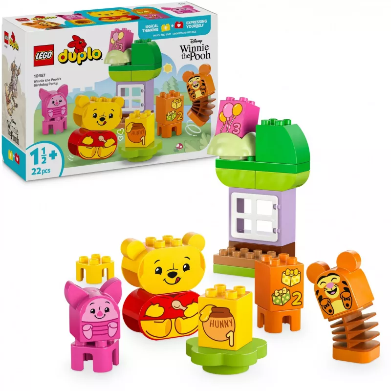 LEGO DUPLO 10457 Vinnija Pūka dzimšanas dienas ballīte
