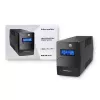 Qoltec Monolith UPS Double-conversion Online 0,65 kVA 360 W 2 AC kontaktligzdas