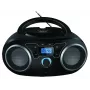 Pārnēsājama boombox MANTA BBX006 ar CD atskaņotāju, FM radio, Bluetooth 5.0, USB un bateriju barošanu