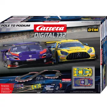 Sacīkšu automašīnu un trases komplekts CARRERA 20030038 DIGITAL 132 Daudzkrāsains