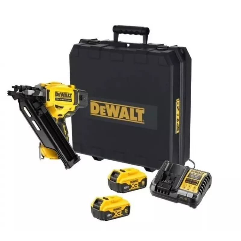 Naglošanas pistole DeWalt DCN930P2-QW bezvadu bezsuku, 30° leņķī