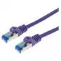 LOGON FTP Cat5e 3m tīkla kabelis violets (TCR55SS030V)