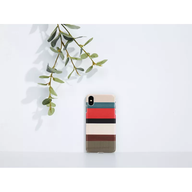 Tālruņa maciņš man and wood iPhone XS Max — corallina balta