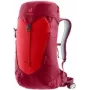 Daypack DEUTER AC Lite 16 cherry-masala — 16 L viegla, ventilējama mugursoma