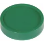 Maul magnēts (Ø x A) 30 mm x 8,4 mm apaļš zaļš 10 gab. 6172355 (6172355)