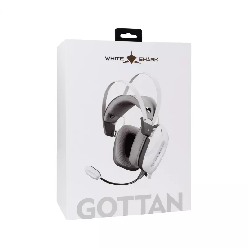 Austiņas White Shark GH-2446 Gottan balta