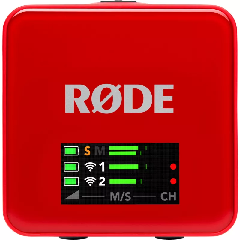 RØDE Wireless GO III Sarkans - bezvadu mikrofonu sistēma (sarkana)