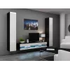 TV statīvs cama meble VIGO NEW 30/180/40, 1800×400×300 mm, melna virsma, skaidu plātņu rāmis