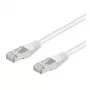 Wentronic Goobay CAT 5e komutācijas kabelis, SF/UTP, balts, 5 m - CCA vara maisījums (93486)