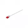 Wentronic Goobay CAT 6 plāns-komutācijas kabelis, U/UTP, pelēks, 10 m - vara materiāls (93734)