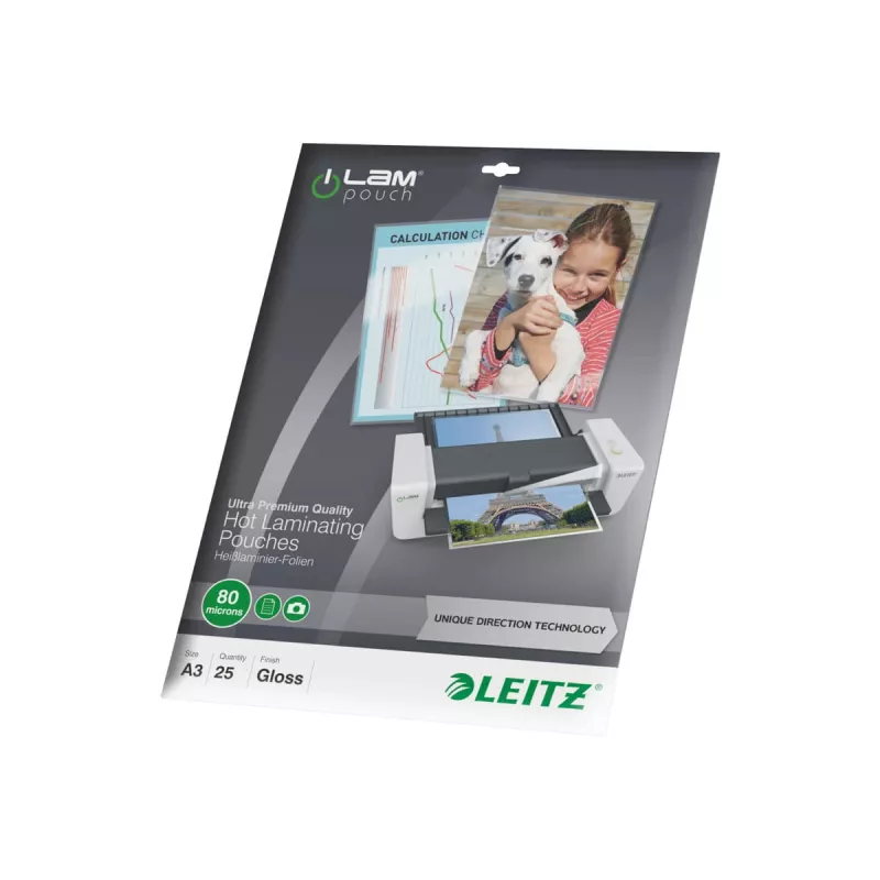 Laminēšanas plēves Leitz iLAM UDT 25 gab.