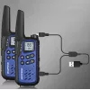 Walkie-Talkie Baofeng BF-T25E Zils, 2 gab.
