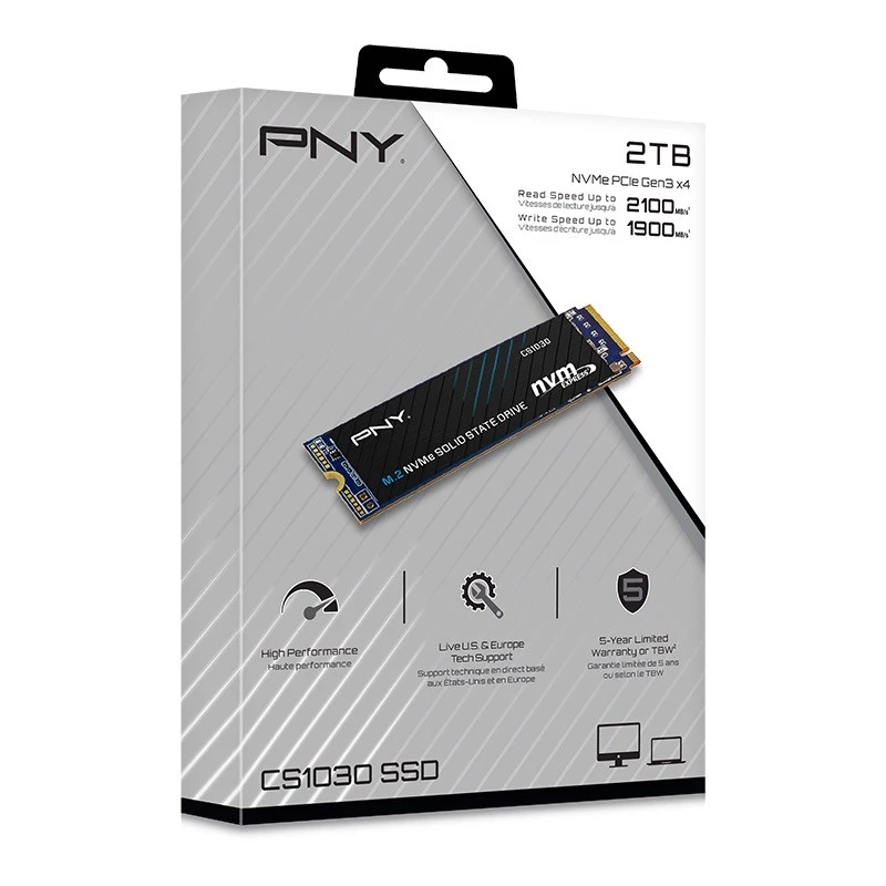 SSD PNY 2TB M.2 PCI Express 3.0 NVMe CS1030