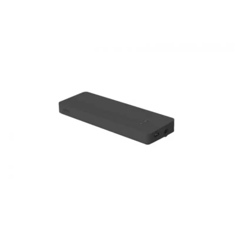 Fujitsu FPCPR401BP klēpjdatora dokstacija / portu replikators, vadu, Thunderbolt 4, melna