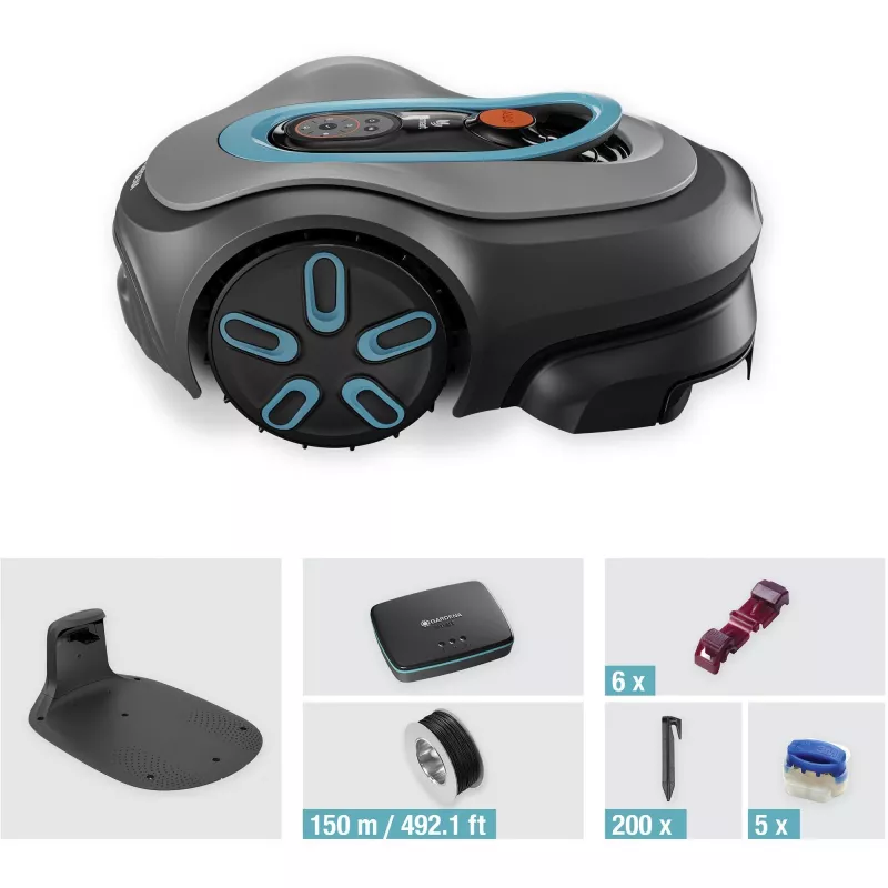 Robotic lawn mower Gardena smart SILENO pro baterija 600 m² 16 cm