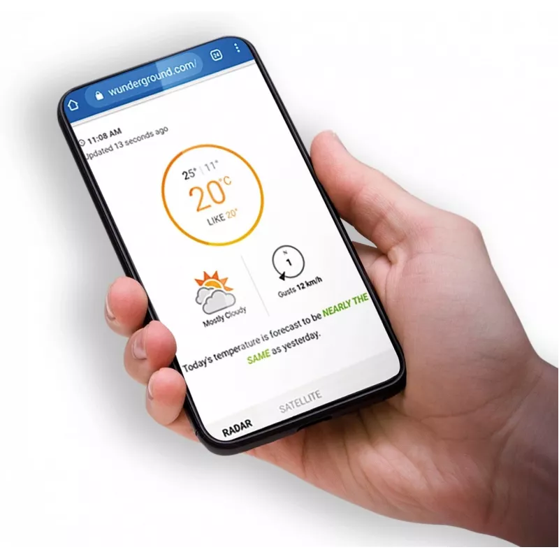 SENCOR SWS 12500 WiFi PRO meteoroloģiskā stacija