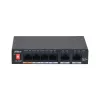 Dahua Technology PFS3006-4GT-60-V2 Gigabit Ethernet (10/100/1000) Power over Ethernet (PoE) Melns