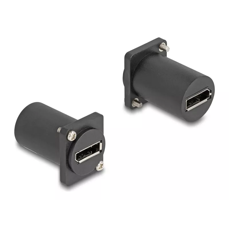 DeLOCK D-Tipa modulis DisplayPort sieviešu-sieviešu 4K melns