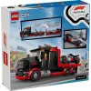LEGO CITY 60493 F1 izstādes kravas auto ar Audi F1 sacīkšu auto